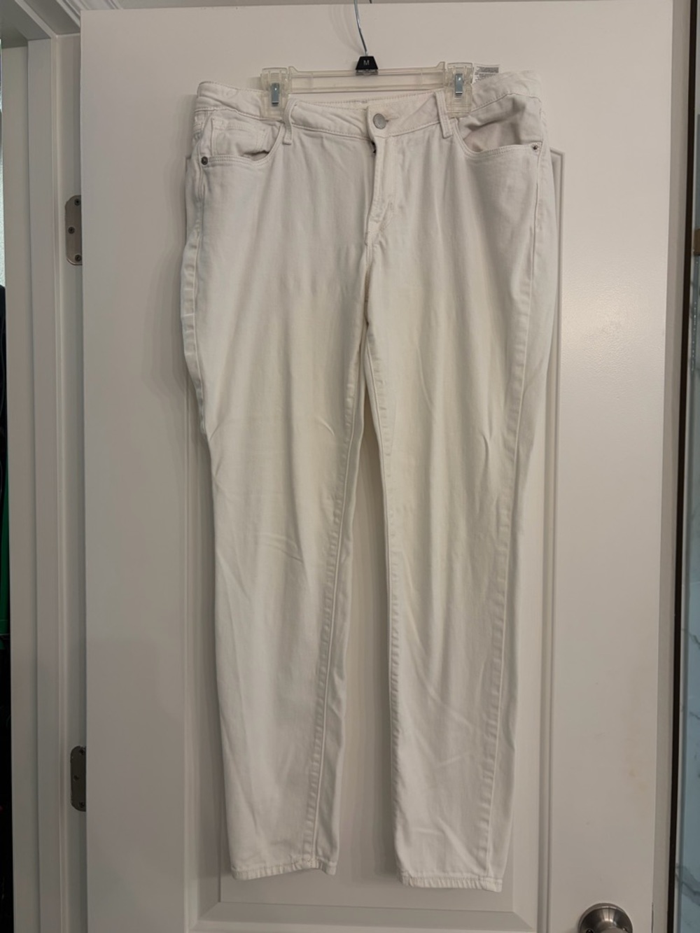 Old Navy White Women's Skinny Jeans